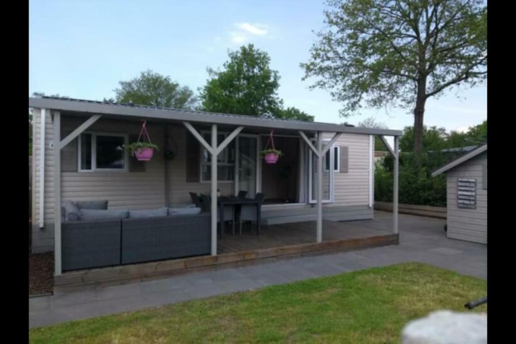 Chalet Te Huur Op *****Camping Terspegelt 4 Personen Eersel Bagian luar foto