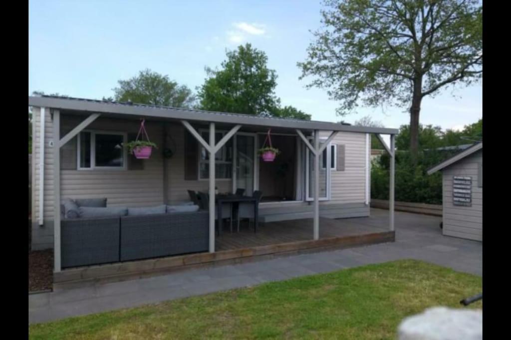 Chalet Te Huur Op *****Camping Terspegelt 4 Personen Villa Eersel Bagian luar foto