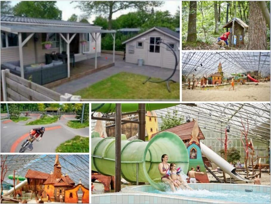 Chalet Te Huur Op *****Camping Terspegelt 4 Personen Eersel Bagian luar foto