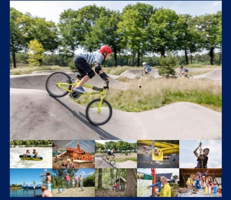 Chalet Te Huur Op *****Camping Terspegelt 4 Personen Eersel Bagian luar foto
