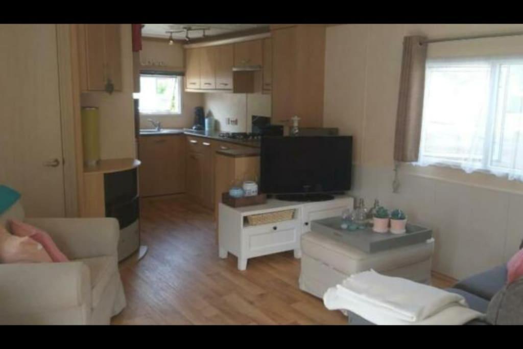 Chalet Te Huur Op *****Camping Terspegelt 4 Personen Eersel Bagian luar foto